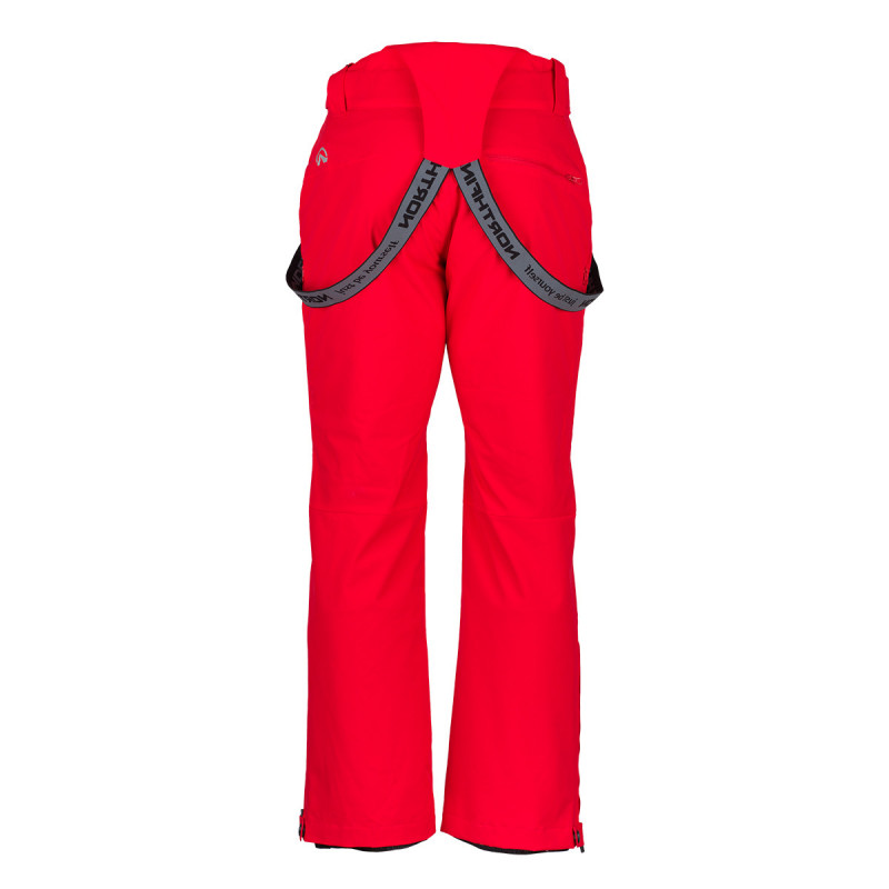 Lyžiarske softshell nohavice Northfinder Briar red